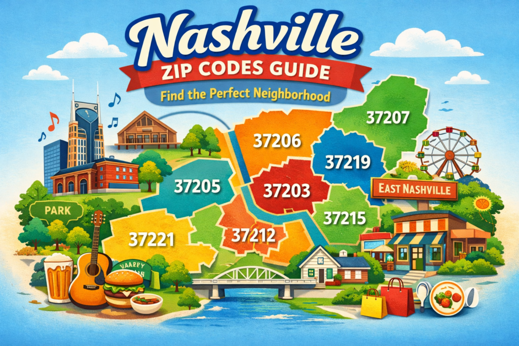 nashville zip code​